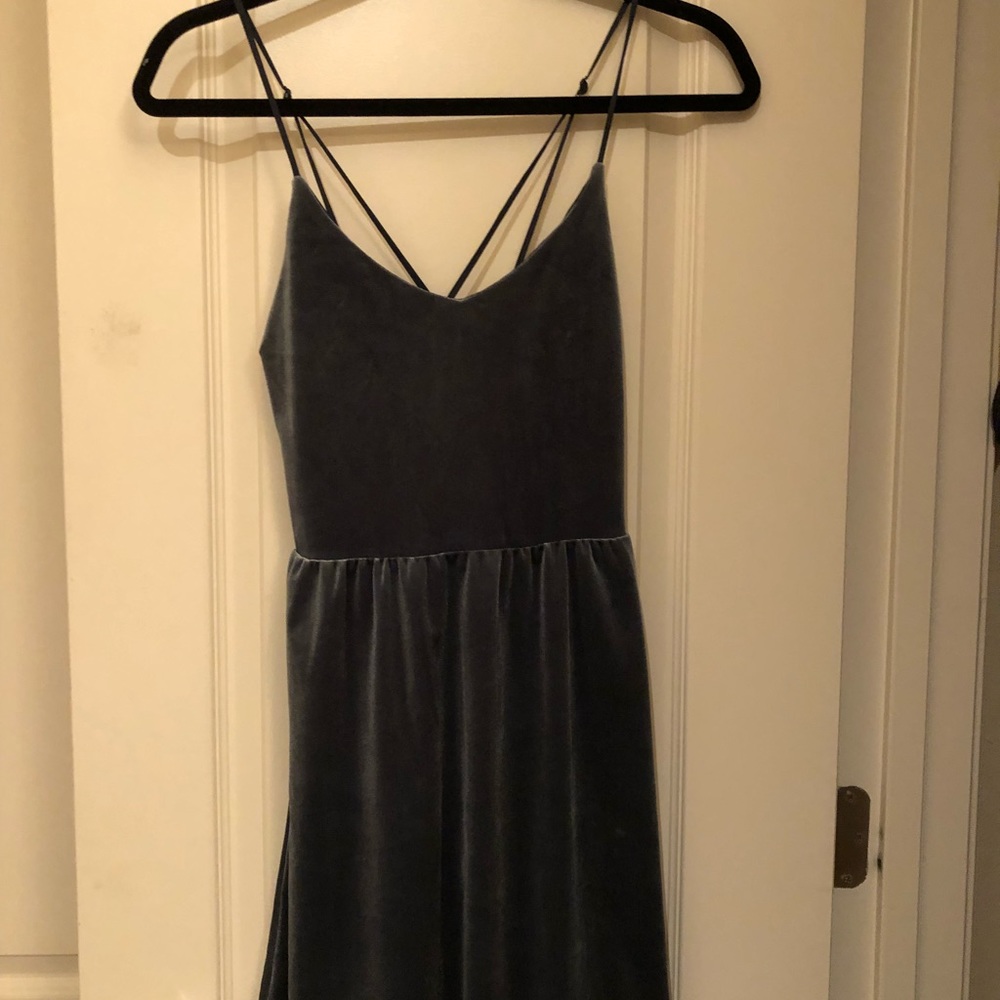 Aeropostale velvet mini-dress